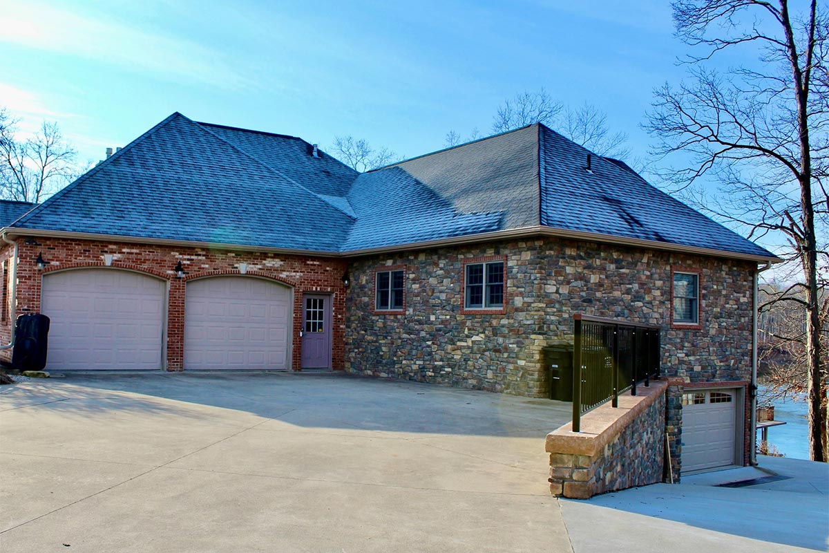 bricks and stones house view 1